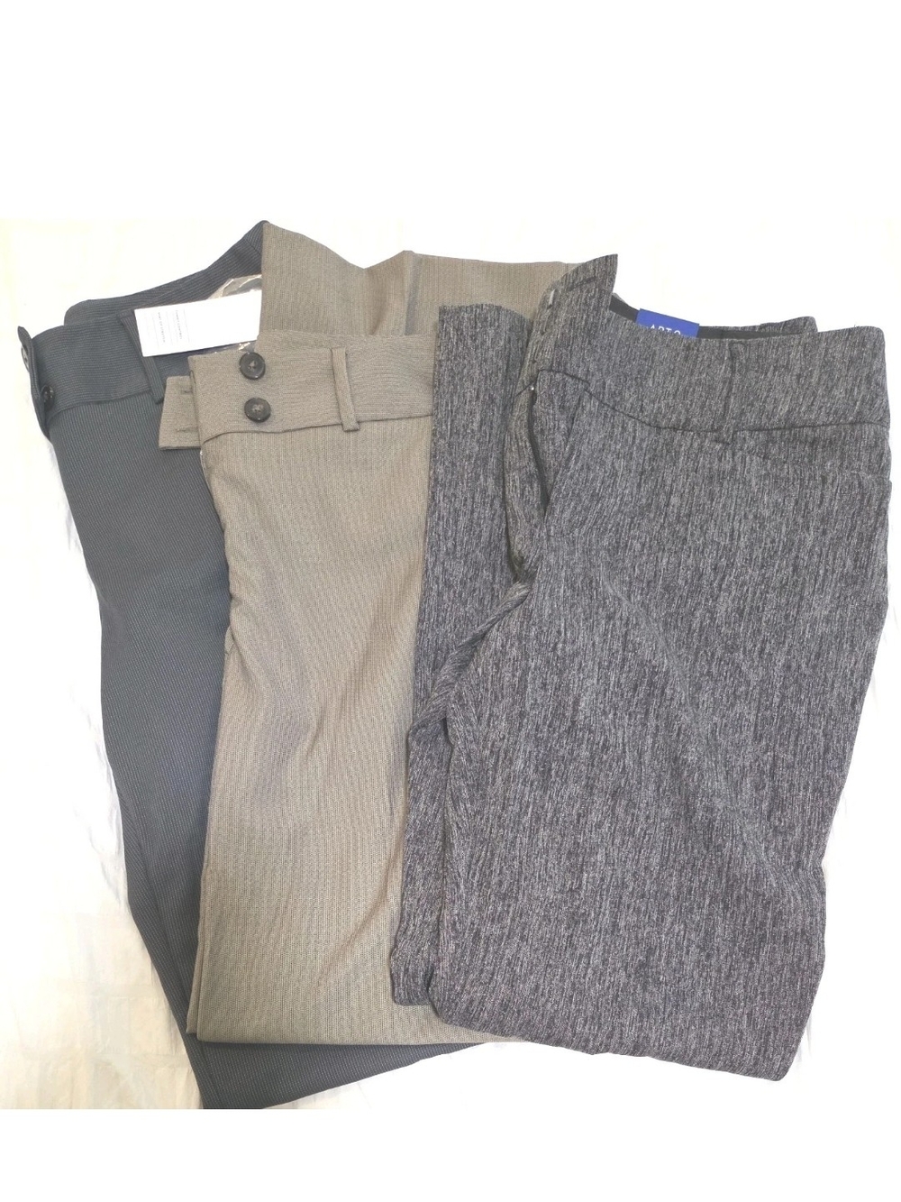 Lot of 3 NWT Apt. 9 Women's Dress Pants -  Tummy Control & Curvy Fit